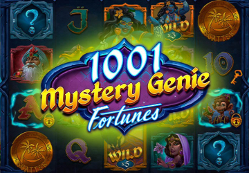 Игра 1001 Mystery Genie Fortunes в казино Спрут