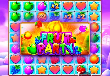Автомат Fruit Party в казино Спрут
